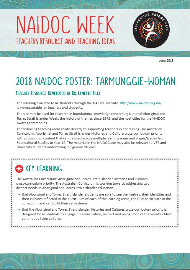 2018 NAIDOC Poster Design