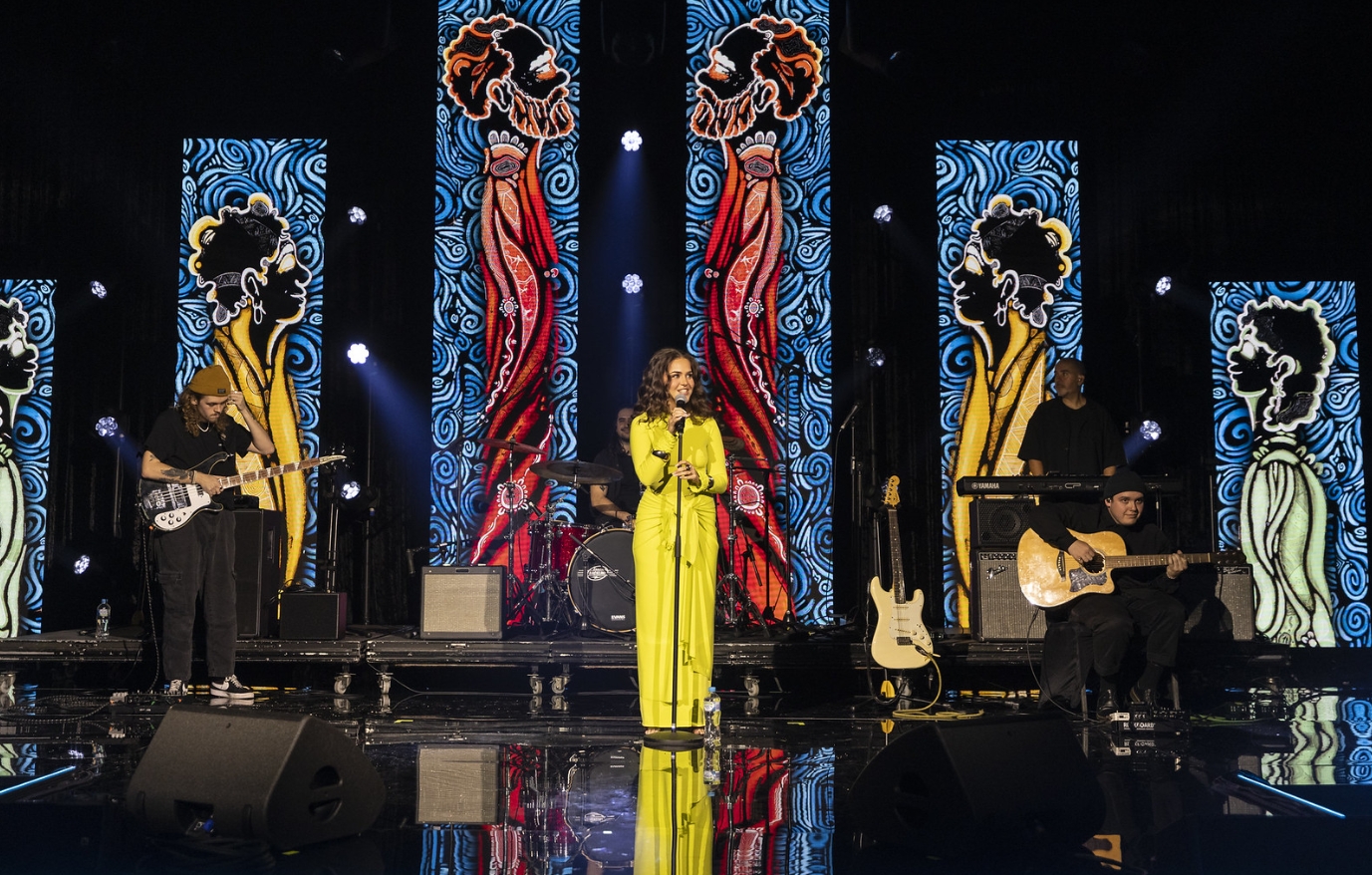 2025 National NAIDOC Awards Performance: Zipporah Corsa-Anu Photographer credit Joseph Mayers Photography