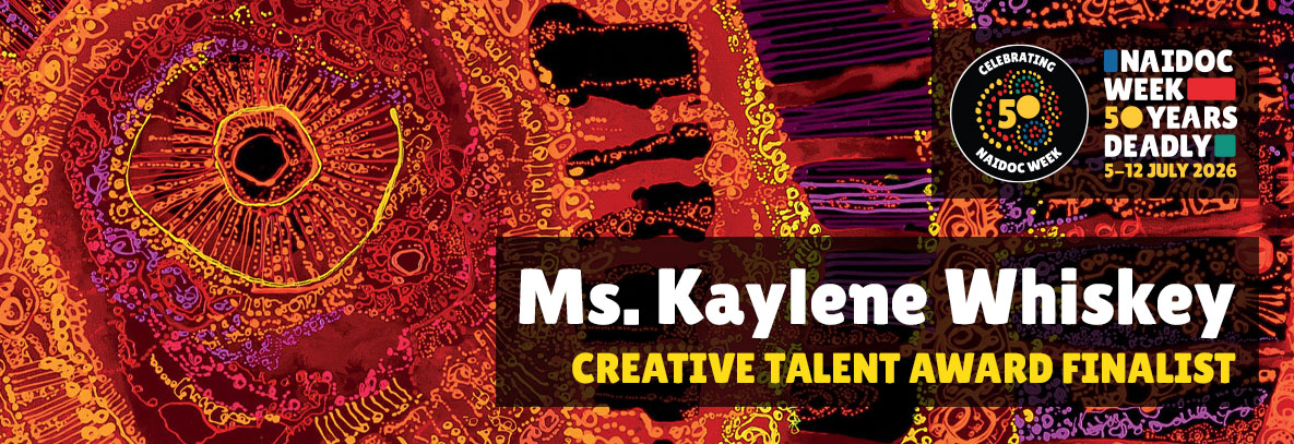 Kaylene Whiskey, Creative Talent Award finalist