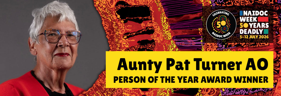 Aunty Pat Turner AO, Person of the Year Award winner