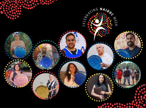 Portraits of the 2021 NAIDOC Awards winners