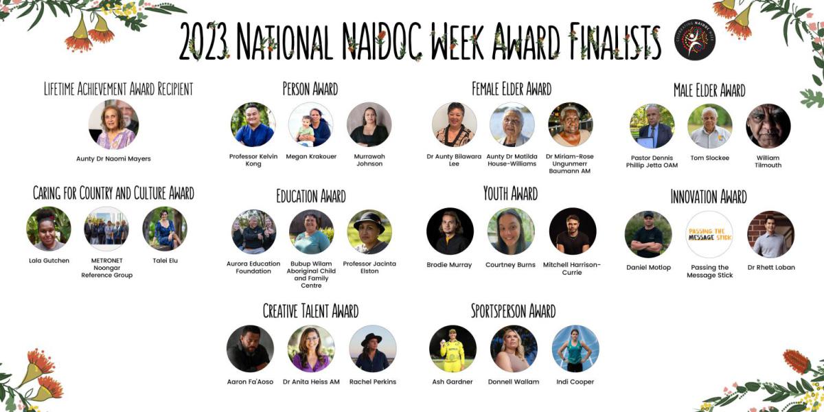 2023 National NAIDOC Week Award Finalists