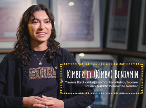 Kimba Benjamin shares why she loves being on the National NAIDOC Committee and why you should apply to join!