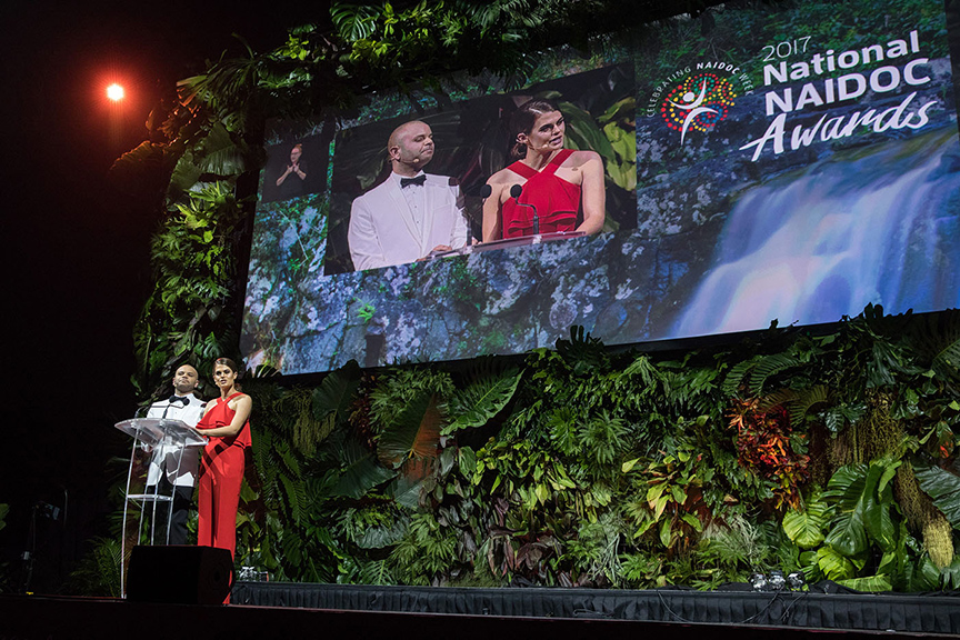 NAIDOC 2017 awards presenters