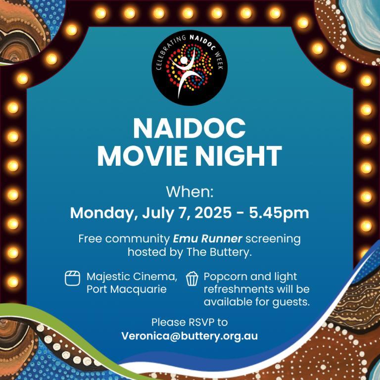 Movie night poster