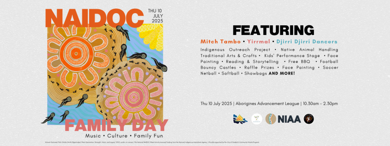 Banner for NAIDOC