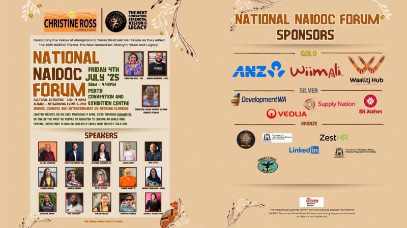 NAIDOC forum poster