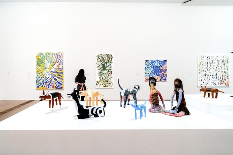 Animal Display in a gallery