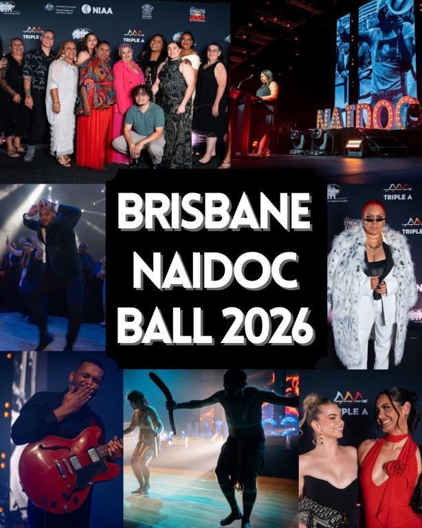 Brisbane NAIDOC BALL 2026 poster