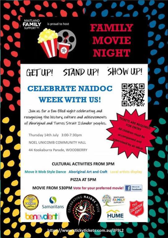 Maitland NAIDOC Family Movie Night