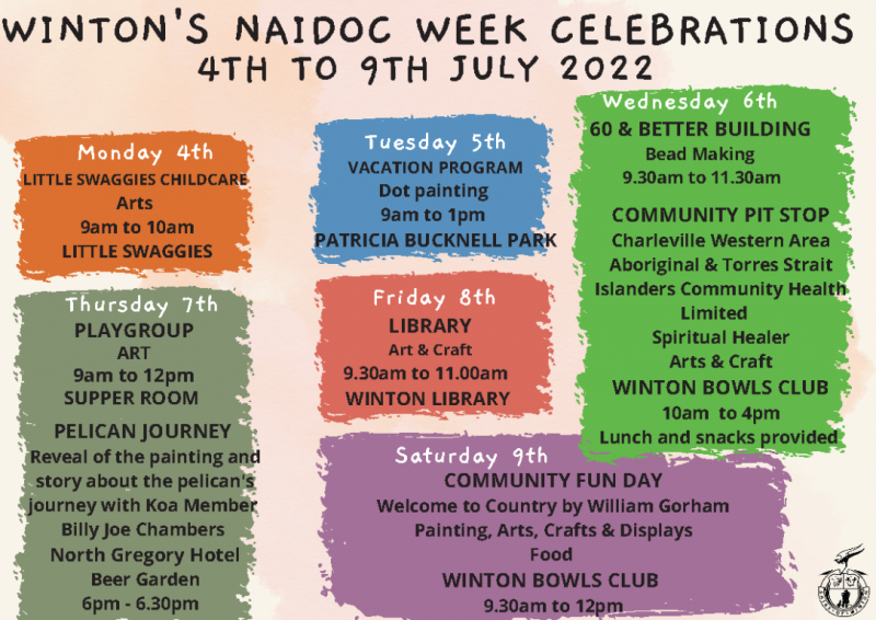 Winton's NAIDOC week Celebrations