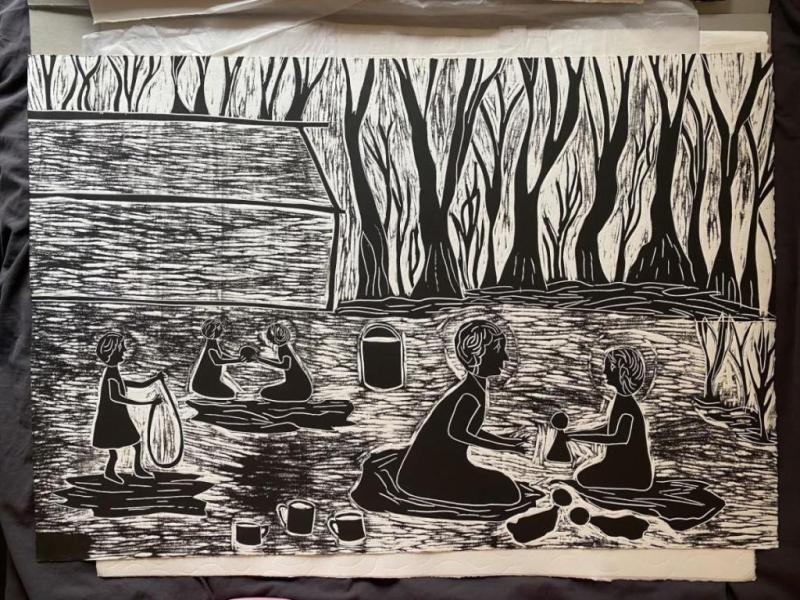 Our Camp by Laurel Nannup