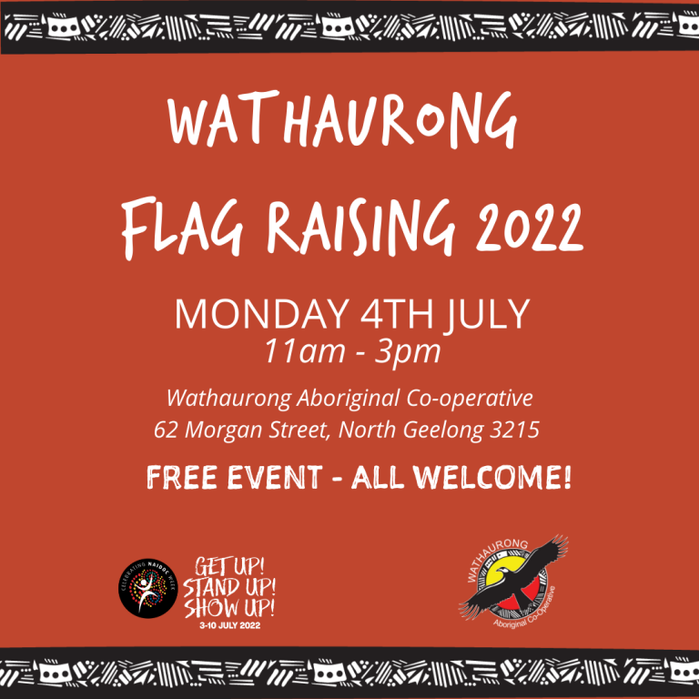Wathaurong Flag Raising & Community Day