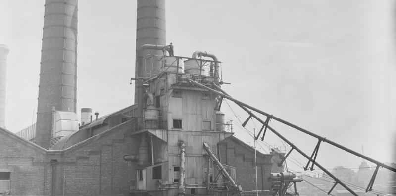 Photographic negatives and prints of Ultimo Powerhouse by David Lee