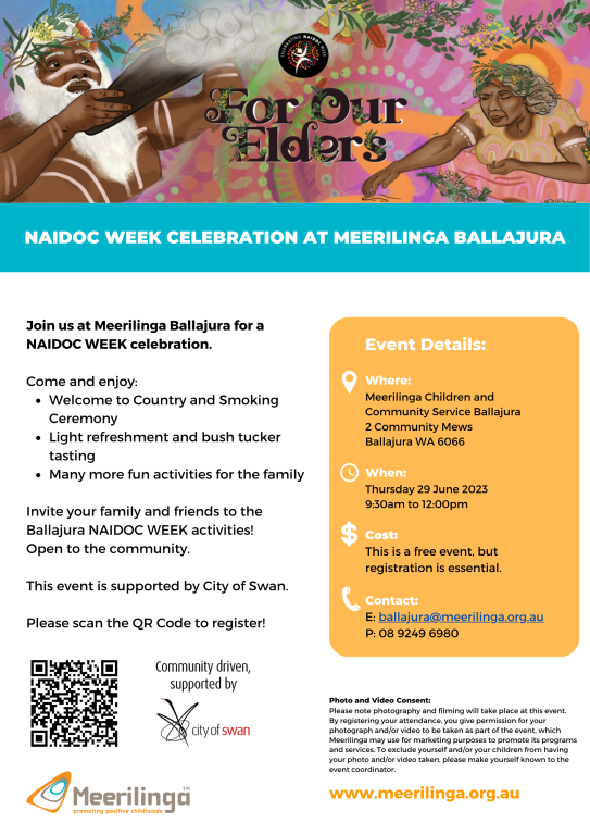 NAIDOC week Celebration at Meerilinga Ballajura