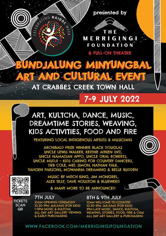 Merrigingi Foundation presents Naidoc week - Art and cultural event