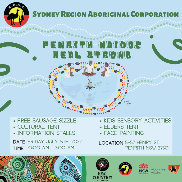 Penrith NAIDOC : Heal Strong (NEW DATE)