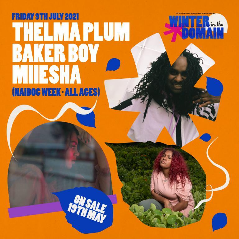 Thelma Plum, Baker Boy and Miiesha 