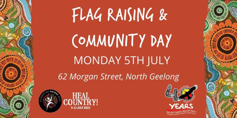 Wathaurong Aboriginal Co-operative Flag Raising & Community Day
