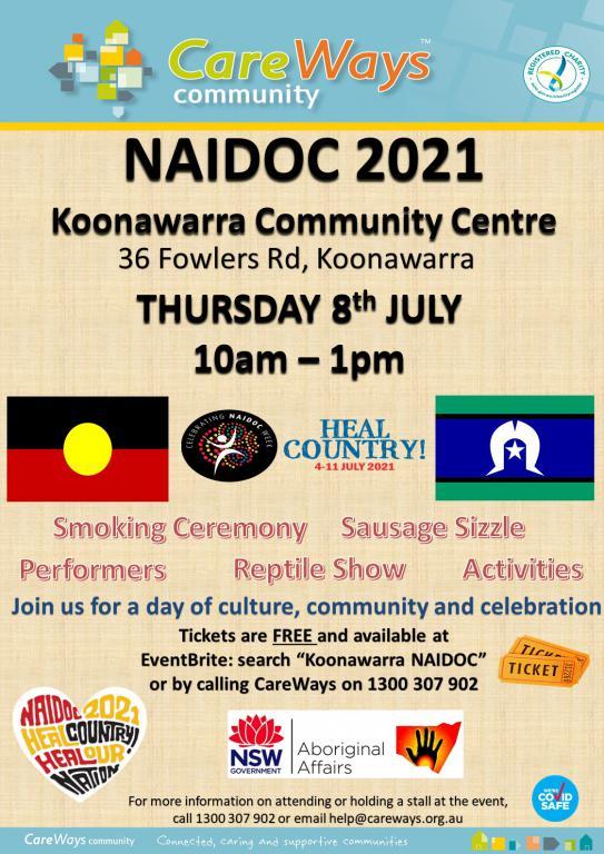 NAIDOC 2021 at Koonawarra Community Centre
