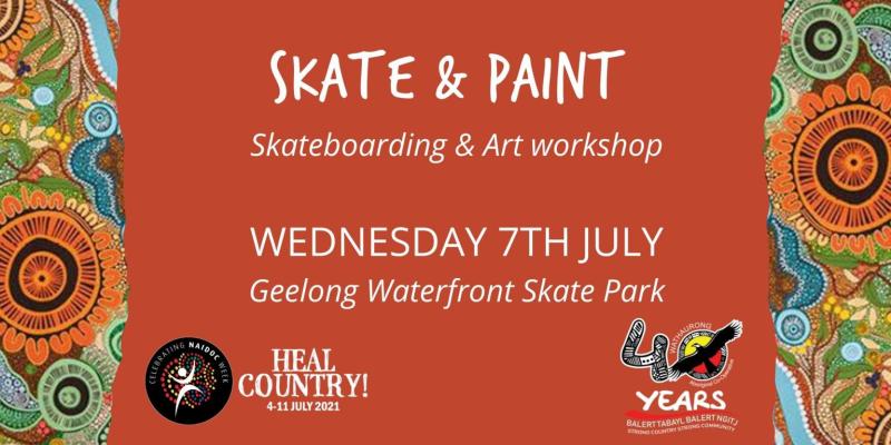 Wathaurong Aboriginal Co-operative "Skate & Paint"