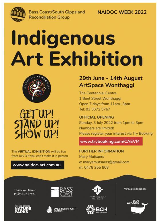 Bass Coast/South Gippsland NAIDOC WEEK INDIGENOUS ART EXHIBITION