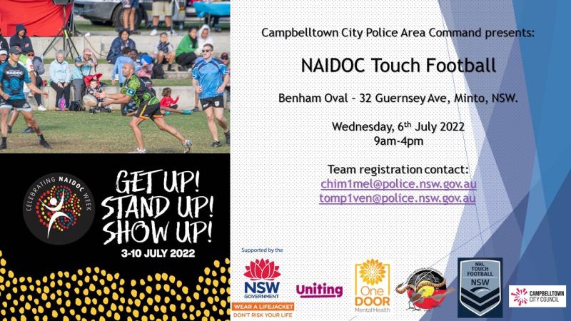 NAIDOC Touch Football - MINTO