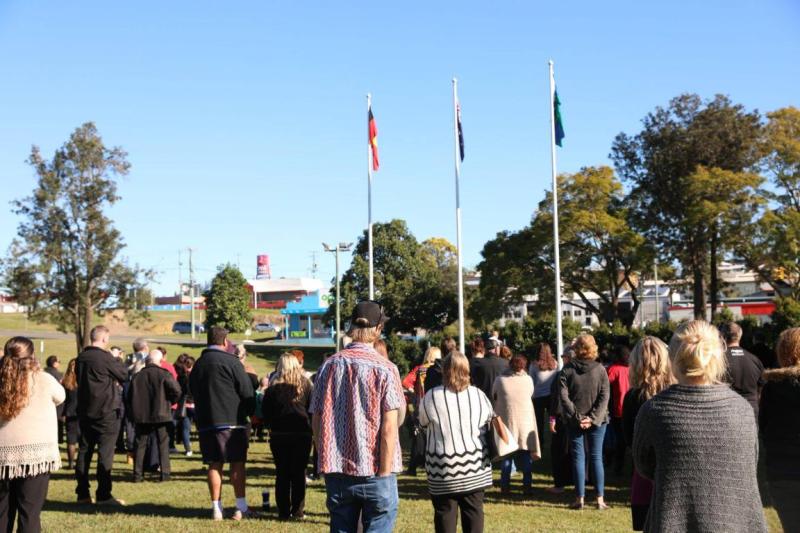 Gympie Flag Raising