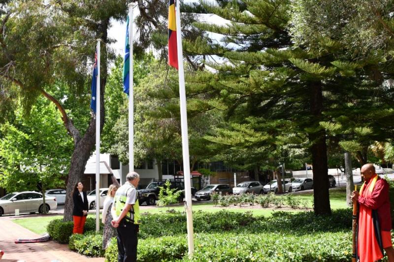NAIDOC Week Welcome to Country and Flag Raising