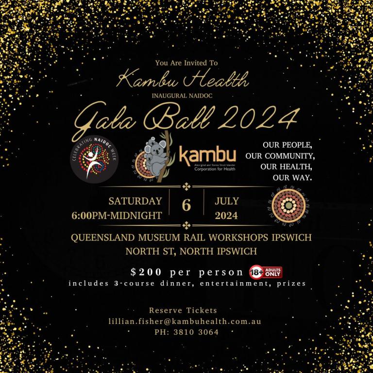 Event Photo: Kambu Health Inaugural NAIDOC Gala Ball 2024