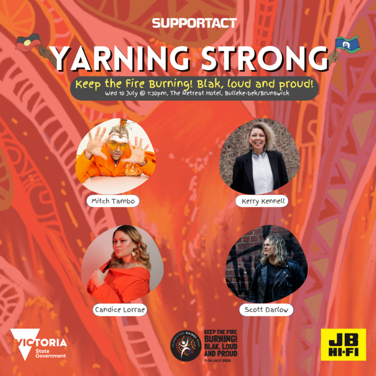 Event Photo: Yarning Strong x NAIDOC Week panel