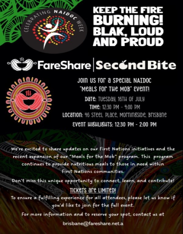 Event Photo: FareShare NAIDOC celebrations