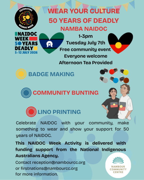 Event Photo: Namba NAIDOC - Wear Your Culture - 50 Years of Deadly